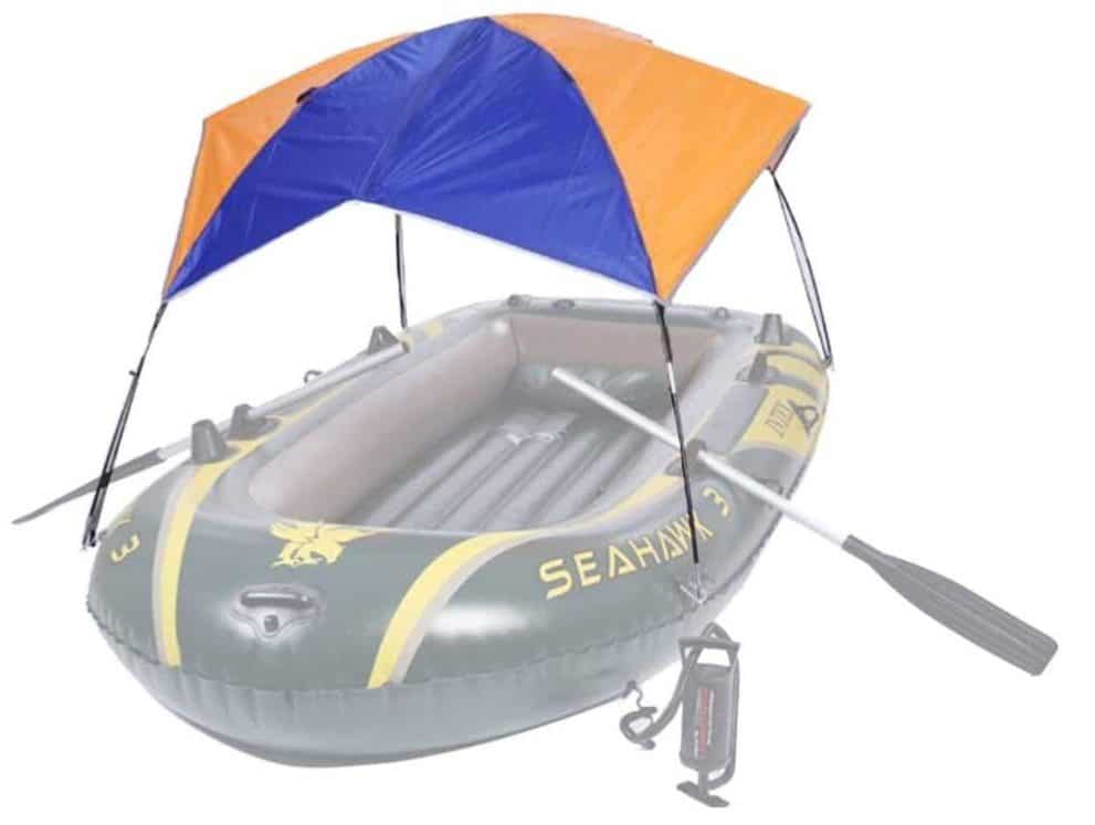 HOUSE Awning Canopy Bimini Top Sun Shade for Inflatable Kayak Boat