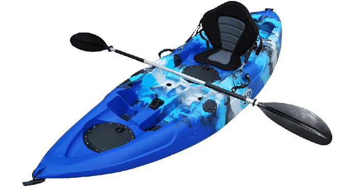 Single Sit on Top Fishing Kayak