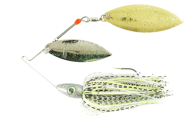 Nichols Lures Pulsator Double Willow Spinnerbait