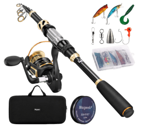 Magreel Telescopic Fishing Rod and Reel Combo Set